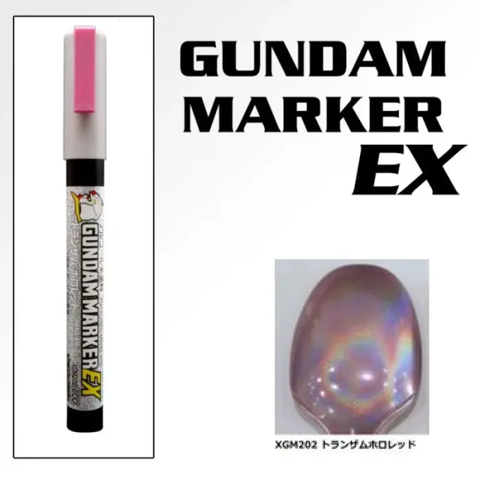 Mr.Hobby MR. Hobby Gundam Marker EX Mepe Trans-Am Holographic Red MRH-XGM-202