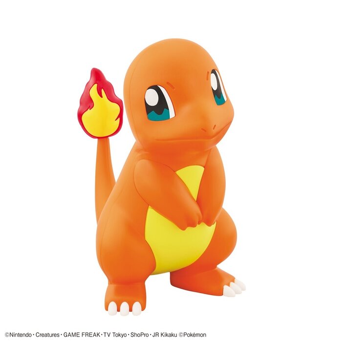 Bandai Pokemon Plamo Charmander Quick 11 Model Kit