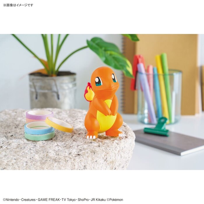 Bandai Pokemon Plamo Charmander Quick 11 Model Kit