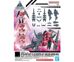 Bandai Gundam 30MM 1/144 Option Parts Set 13 (leg Booster Unit/Wireless Weapons) Model Kit