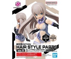 Bandai Gundam 30MS Option Hair Style Parts Vol. 5 Color Brown 3 Model Kit
