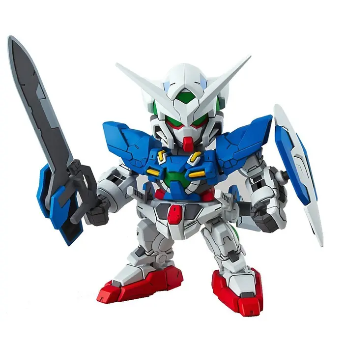 Bandai Gundam SD Gundam Ex-Standard 003 Gundam Exia Model Kit 8cm