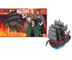 Bandai One Piece Grand Ship Collection Dragon's Ship Model Kit 09