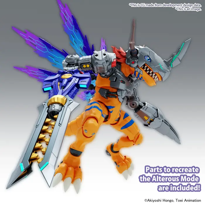 Bandai Digimon Figure Rise Metalgreymon (Vaccine) Model Kit