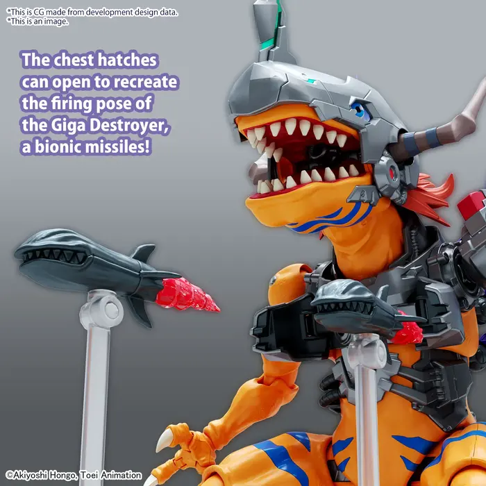 Bandai Digimon Figure Rise Metalgreymon (Vaccine) Model Kit