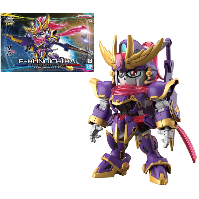 Bandai Gundam SD Cross Silhouette F-Kunoichi Kai Model Kit
