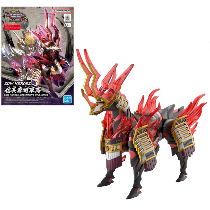 Bandai Gundam SDW Heroes Nobunaga's War Horse Model Kit
