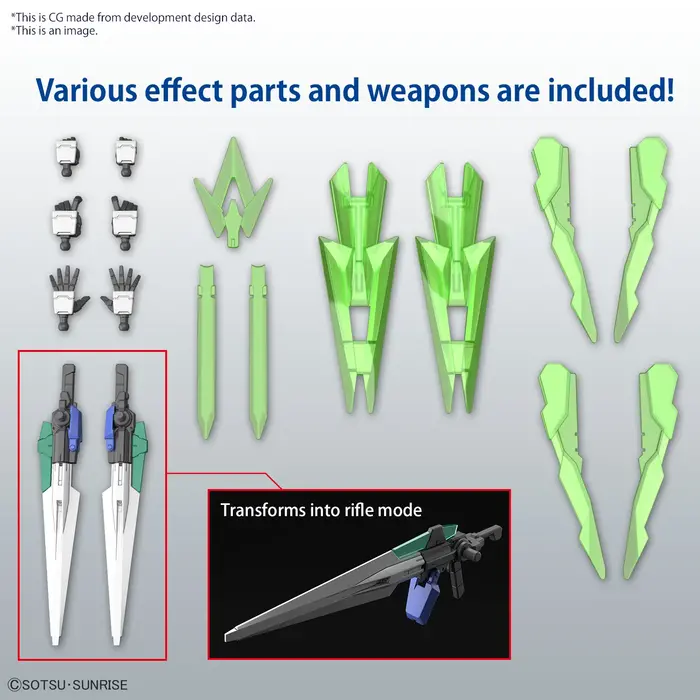 Bandai Gundam HGBM 1/144 Gundam 00 Diver Arc Model Kit 05