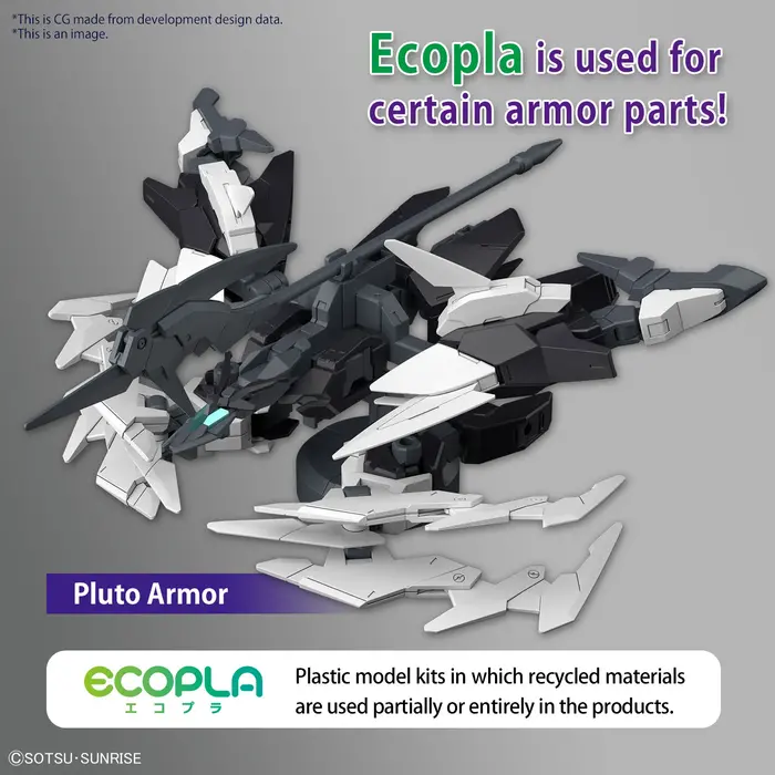 Bandai Gundam HG Build Metaverse Plutine Gundam 1/144 Model Kit
