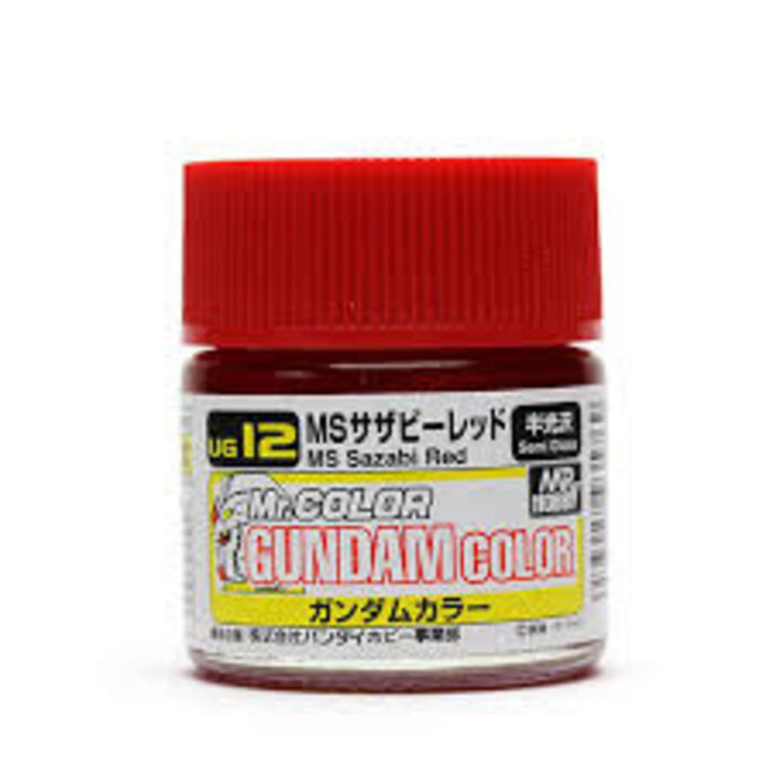 Mr.Hobby MR Hobby Gundam Color 10ML Sazabi Red UG-12 Acryllic Paint