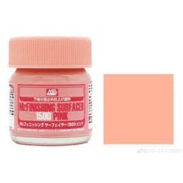 Mr.Hobby Mr Hobby Mr. Finishing Surfacer 1500 Pink (40ml)
