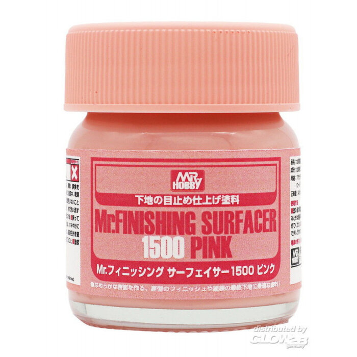 Mr.Hobby Mr Hobby Mr. Finishing Surfacer 1500 Pink (40ml)