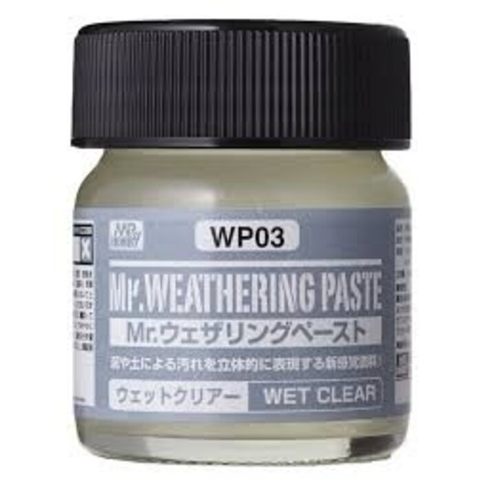 Mr.Hobby Mr.Hobby WP-03 Mr.Weathering Paste Wet Clear