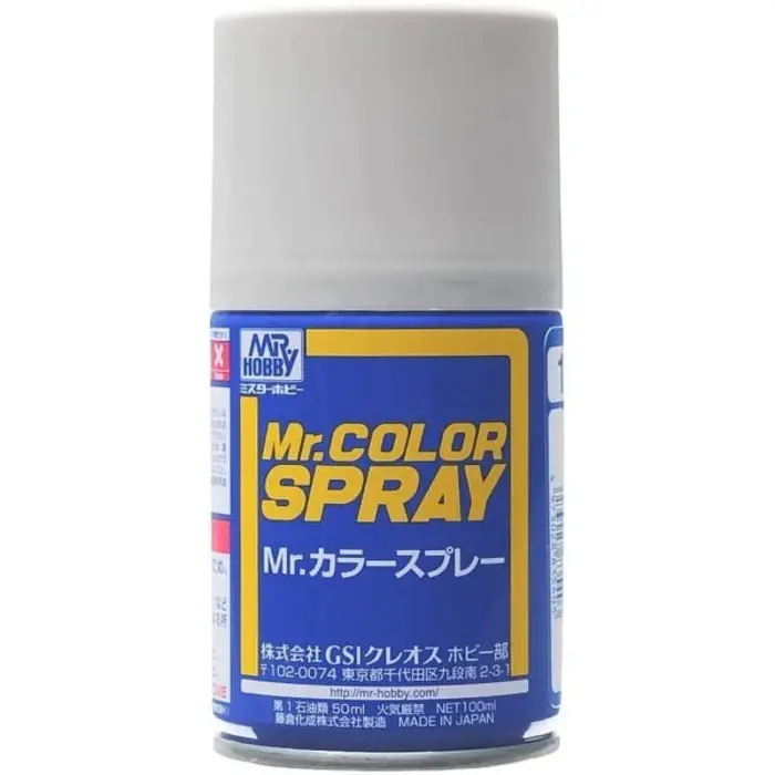 Mr.Hobby Mr Hobby Mr. Color Spray 100Ml Light Gull Grey MRH-S-011