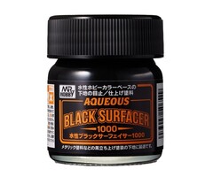 Mr.Hobby Mr Hobby Mr Aqueous Black Surfacer 1000 (40ml)HSF-03