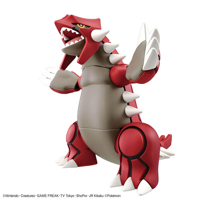 Bandai Pokemon Plamo Groudon Select Series Model Kit 54