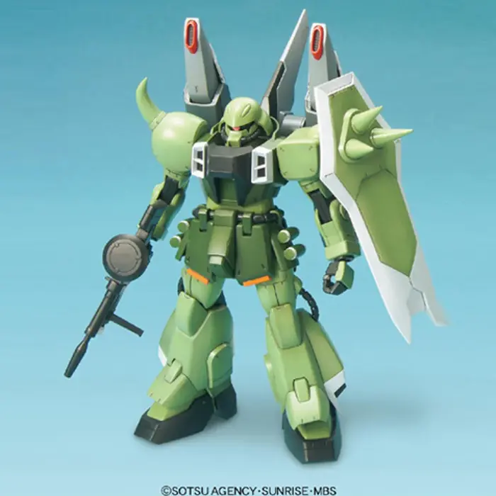 Bandai Gundam 1/100 Zaku Warrior + Blaze Wizzard & Gunner Wizzard Model kit 06