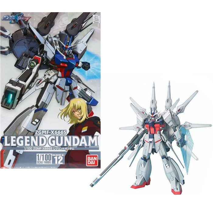 Bandai Gundam 1/100 ZGMF-X666S Legend Gundam Model Kit 12