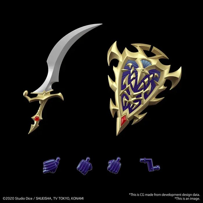 Bandai YU-GI-OH! Figure-Rise Standard Ampl Black Luster Soldier Model Kit