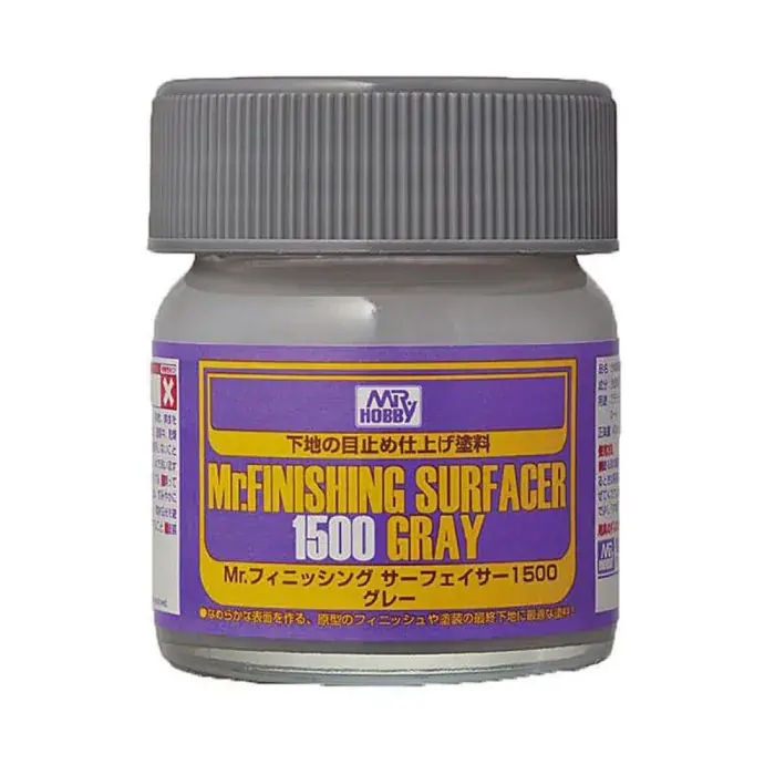 Mr.Hobby MR. Finishing Surfacer 1500 Gray SF-289 40Ml