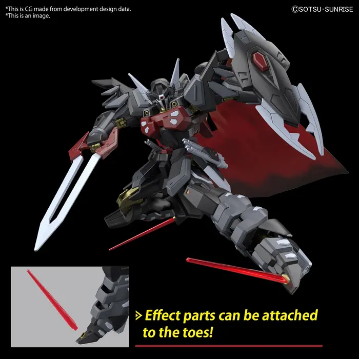 Bandai Gundam 1/144 HG Black Knight Squad Shi-ve.A Model Kit
