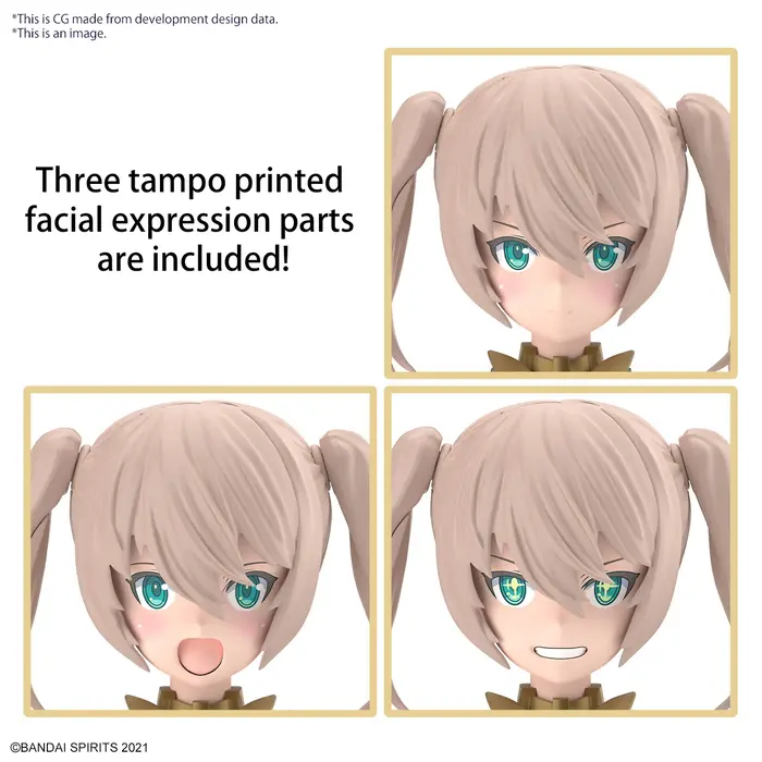 Bandai Gundam 30MS SIS-Tc20g Tukirna-Diearth (Innocente Form) Model Kit