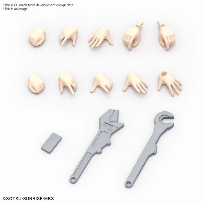 Bandai Gundam Witch From Mercury Chuatury Panlunch HG Figure Rise Model Kit