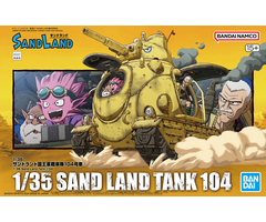 Bandai Sand Land 1/35 Sand Land Tank 104 Model Kit