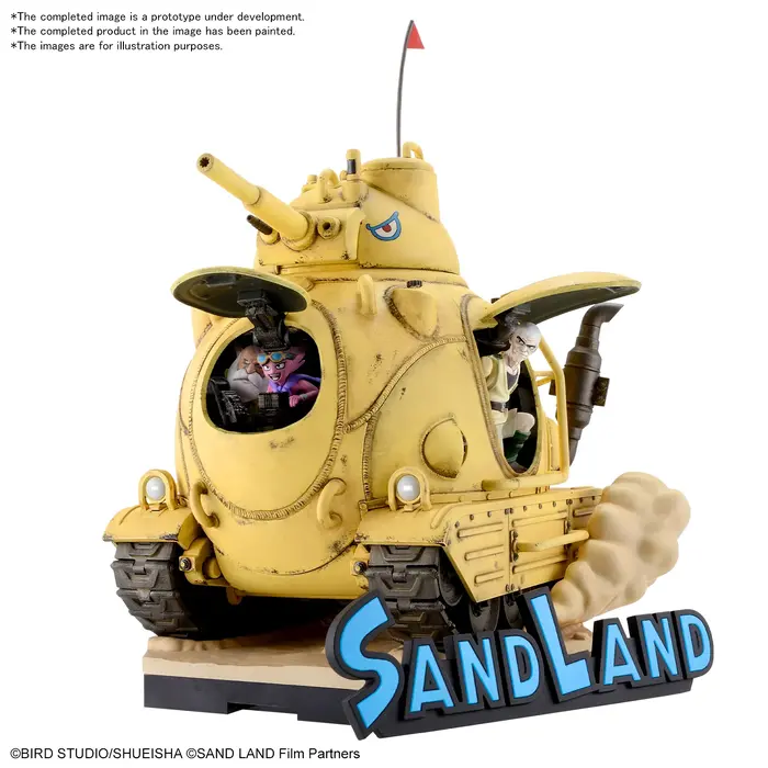 Bandai Sand Land 1/35 Sand Land Tank 104 Model Kit