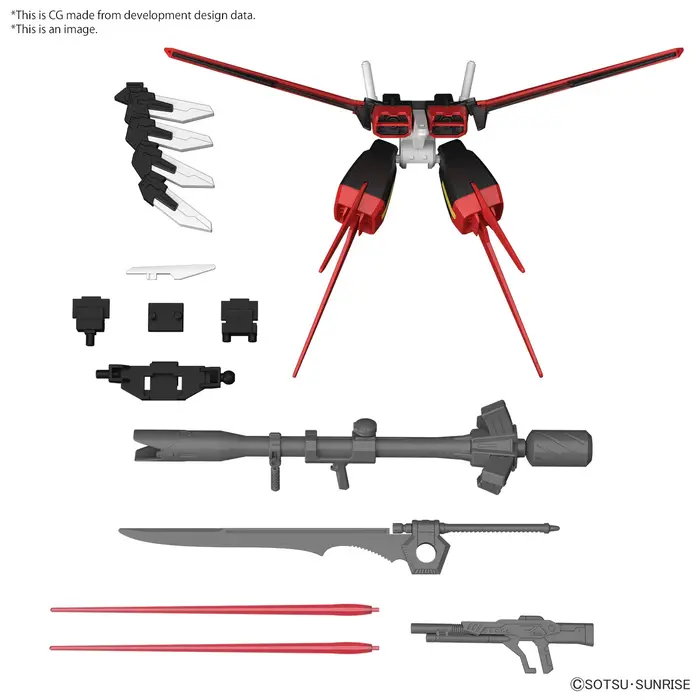 Bandai Gundam Option Parts Set Gunpla 01 (Aile Striker) Model Kit