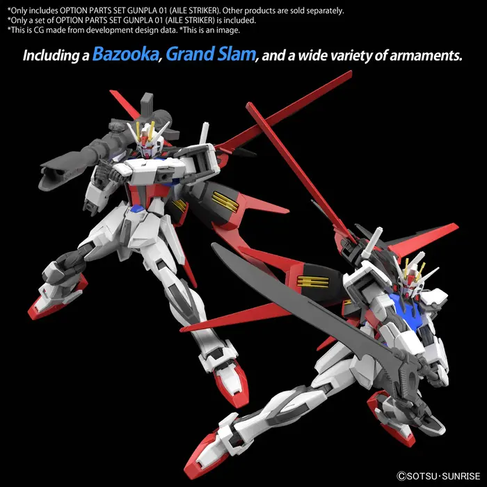 Bandai Gundam Option Parts Set Gunpla 01 (Aile Striker) Model Kit