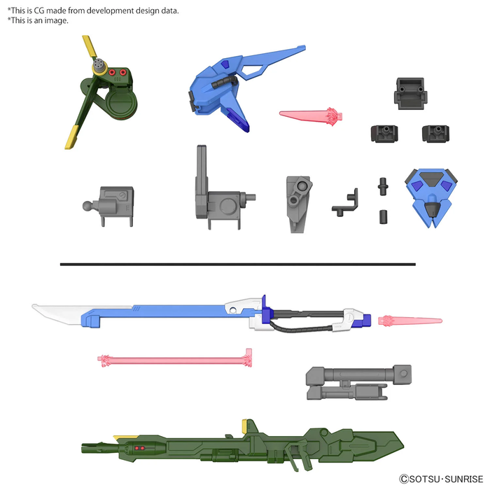 Bandai Gundam Option Parts Set Gunpla 2 (Launcher/ Sword Striker) Model Kit