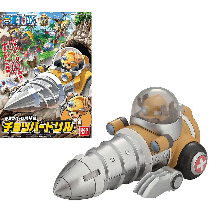 Bandai One Piece Chopper Robo Drill 10cm Model Kit