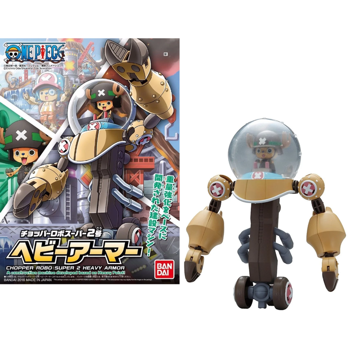 Bandai One Piece Chopper Robo Super 2 Heavy Armor 10cm Model Kit