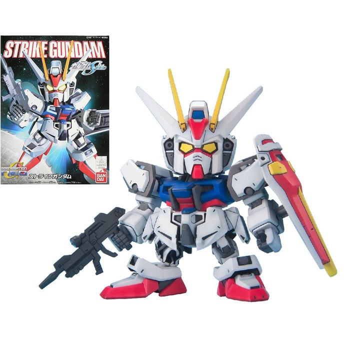 Bandai Gundam SD BB 246 Strike Gundam Model Kit