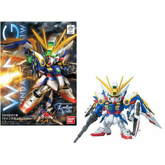Bandai Gundam SD BB 366 Wing Gundam EW ver. Model Kit