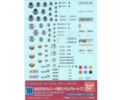 Bandai Gundam Decals 018 MG Multiuse Seed