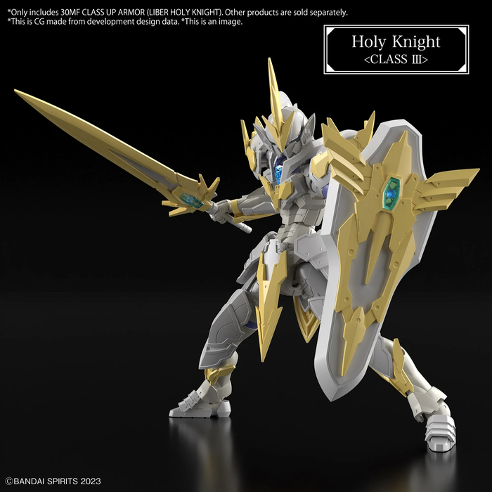 Bandai Gundam 30MF Class Up armor (Liber Holy Knight) Model Kit