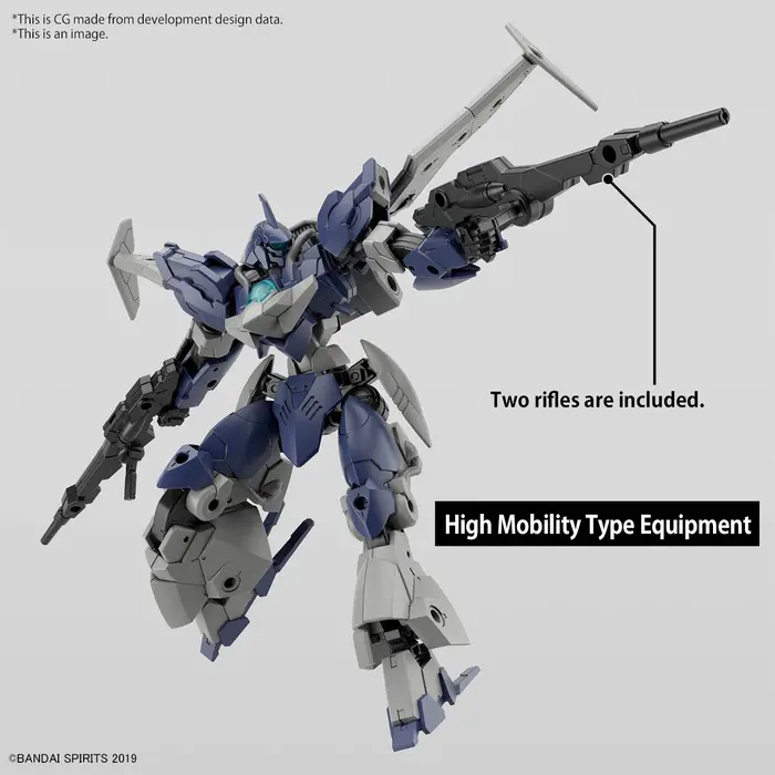 Bandai Gundam 30MM Verdenova (Navy) 1/144 Model Kit