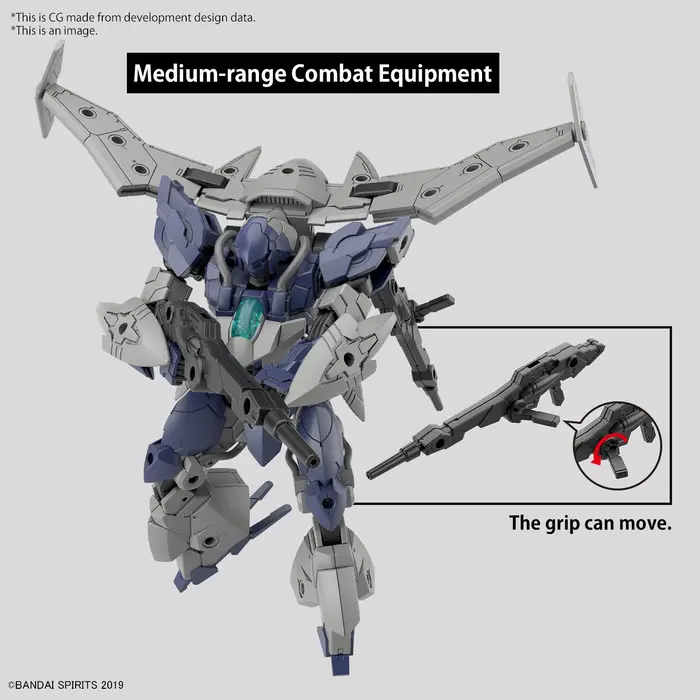 Bandai Gundam 30MM Verdenova (Navy) 1/144 Model Kit