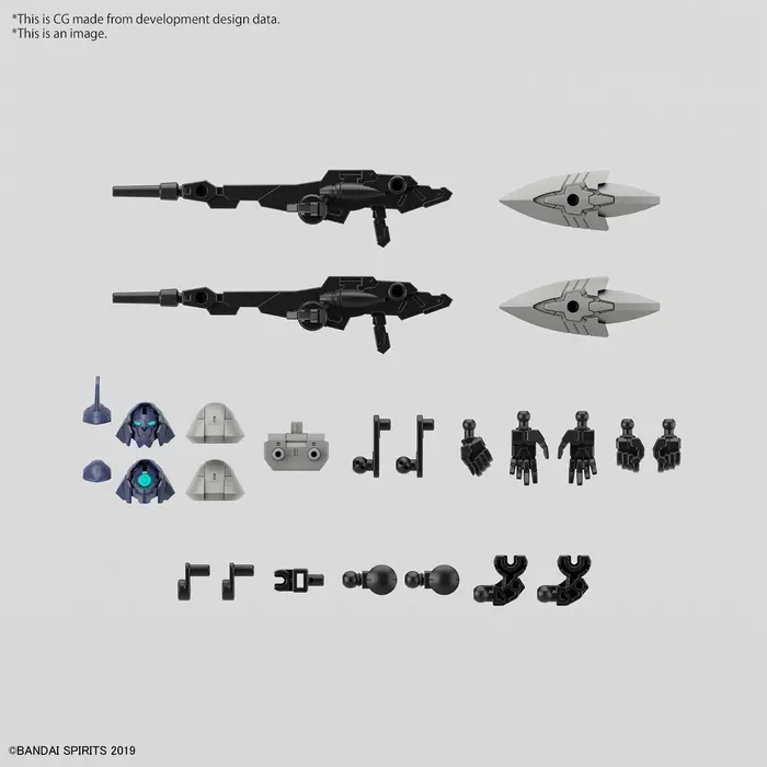 Bandai Gundam 30MM Verdenova (Navy) 1/144 Model Kit