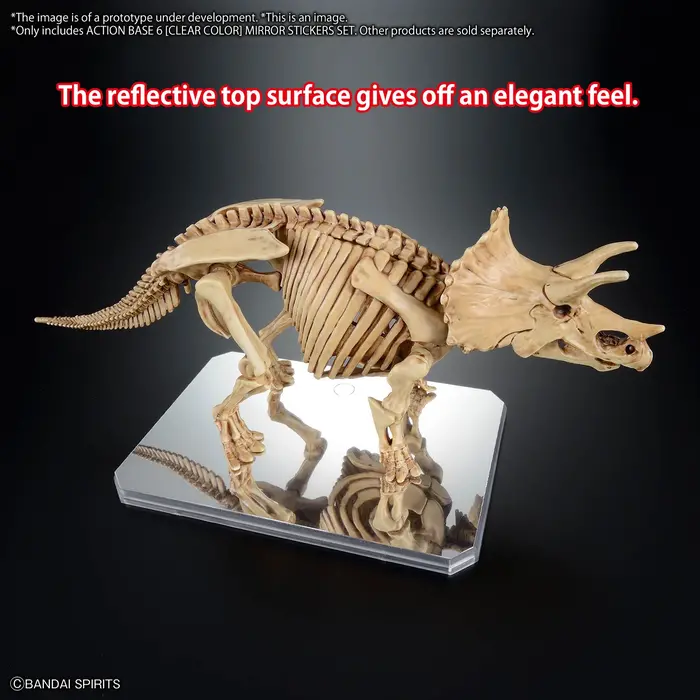 Bandai Gundam Action Base 6 (Clear Color ) Mirror Stickers Set Model Kit