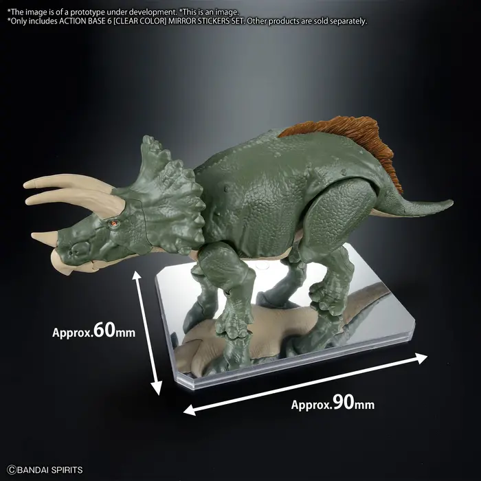 Bandai Gundam Action Base 6 (Clear Color ) Mirror Stickers Set Model Kit