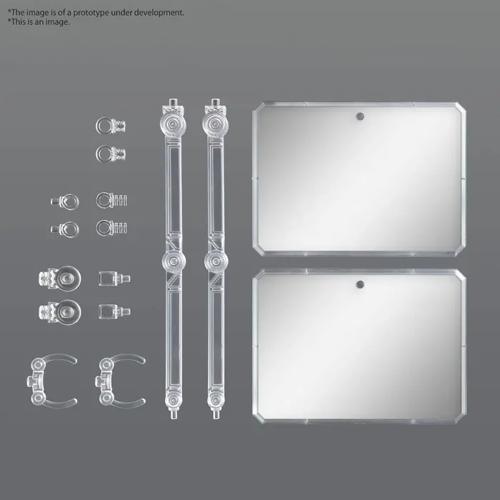 Bandai Gundam Action Base 7 (Clear Color) Mirror Stickers Set Model Kit