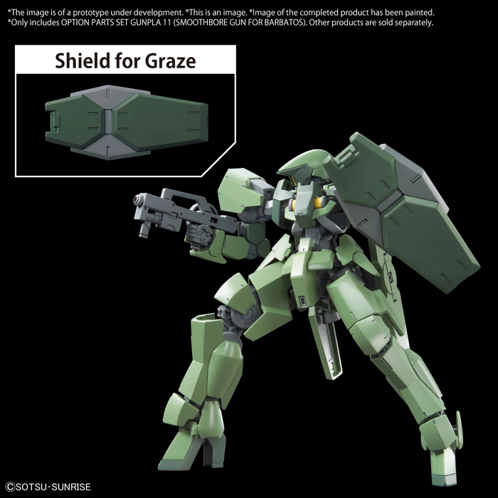 Bandai Gundam Option Parts Set 11 Smoothbore Gun Barbatos Model Kit