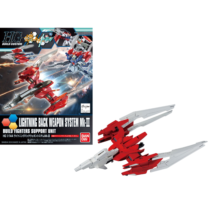 Bandai Gundam HGBC 1/144 Lightning Back Weapon System MK-III Model Kit
