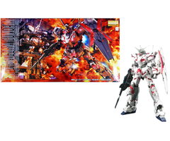 Bandai Gundam MG 1/100 Unicorn Gundam Screen Image Special Model Kit