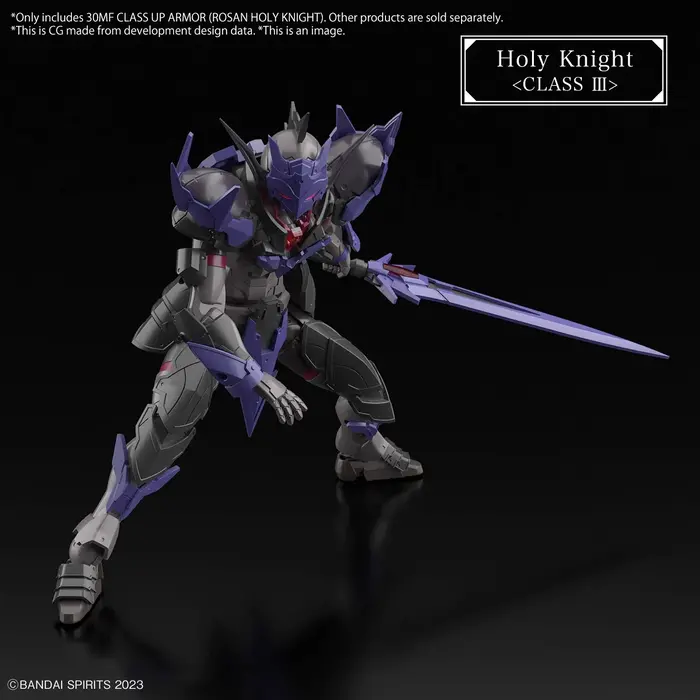 Bandai Gundam 30MF Class Up Armor Rosan Holy Knight Model Kit