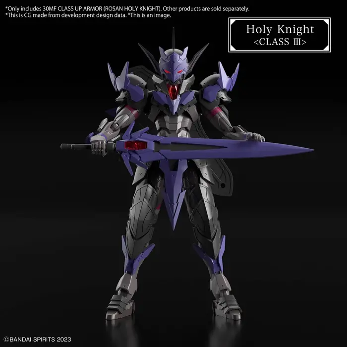 Bandai Gundam 30MF Class Up Armor Rosan Holy Knight Model Kit