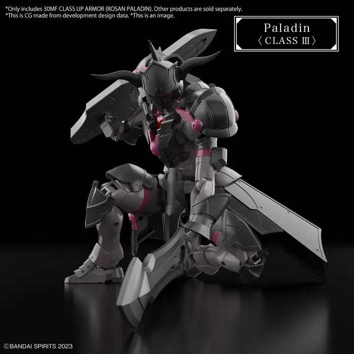 Bandai Gundam 30MF Class Up Armor Rosan Paladin Model Kit